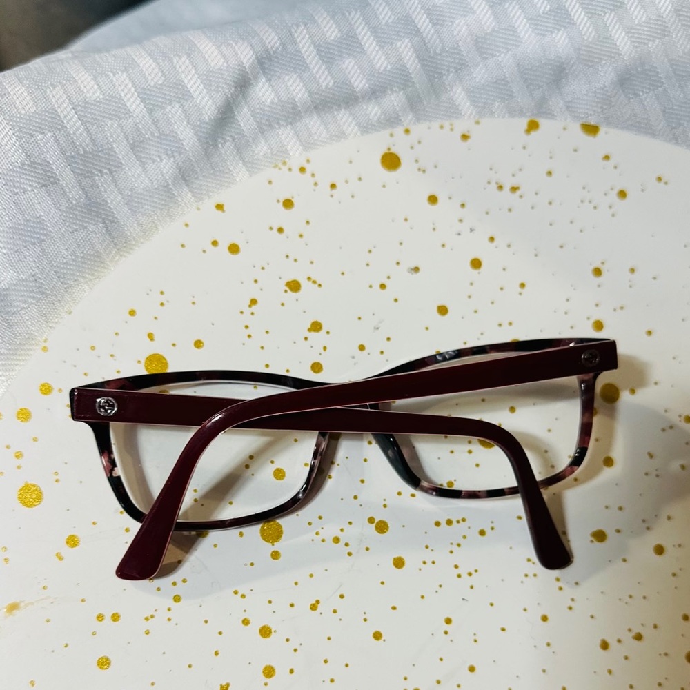 Gucci glasses eyeglasses designer luxury fashion authentic brown red gg logo - Picture 6 of 13